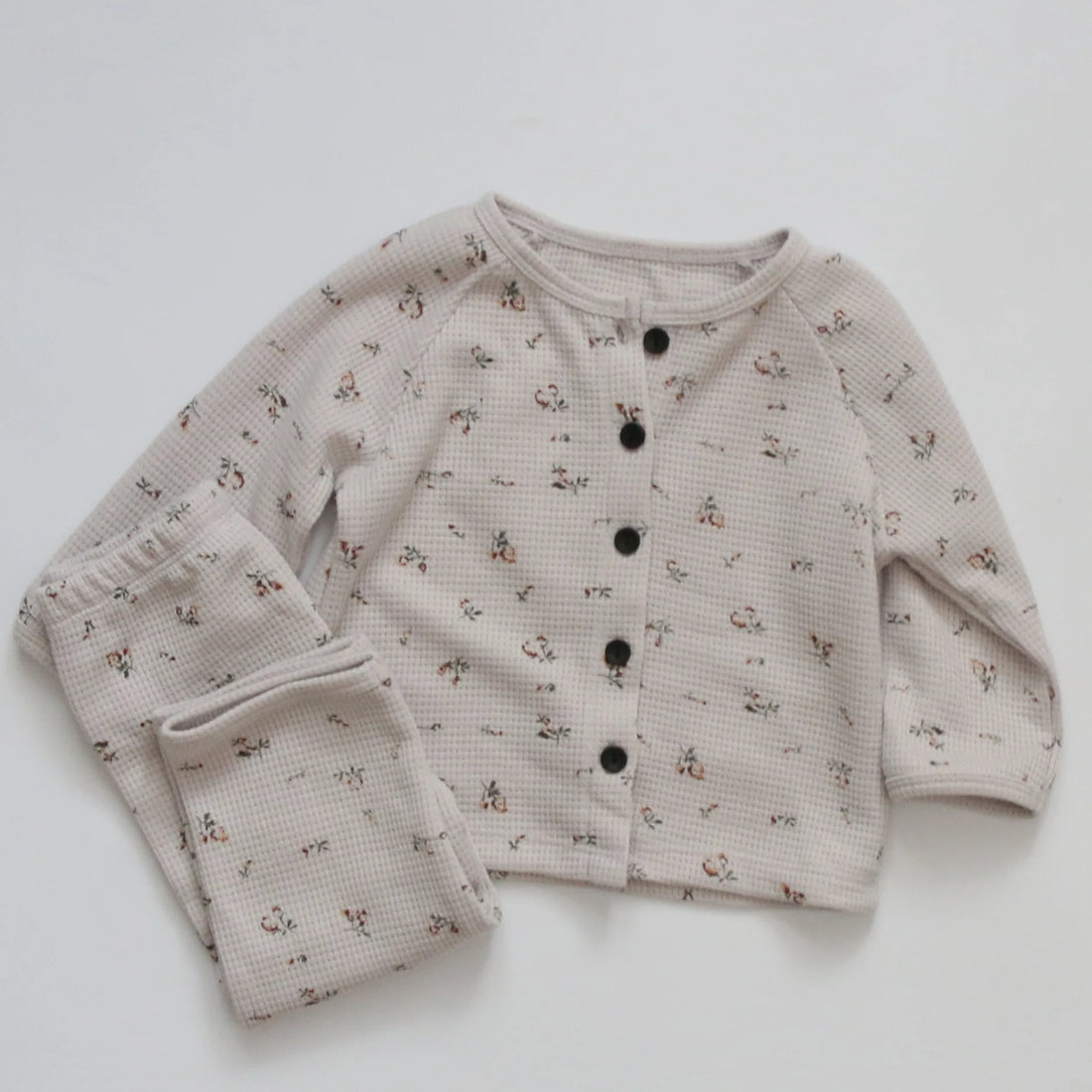 Two-Piece Set Kids Cotton Top and Pants