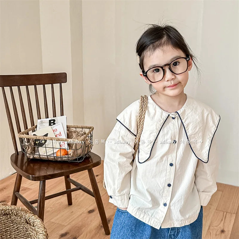 Kids Letter Print Shirt