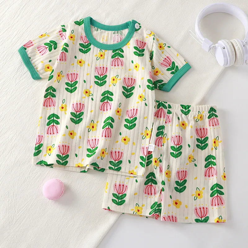 Toddler Summer Cotton Clothing Set