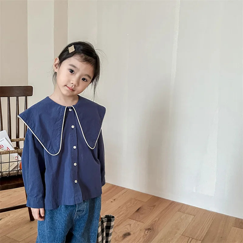 Kids Letter Print Shirt