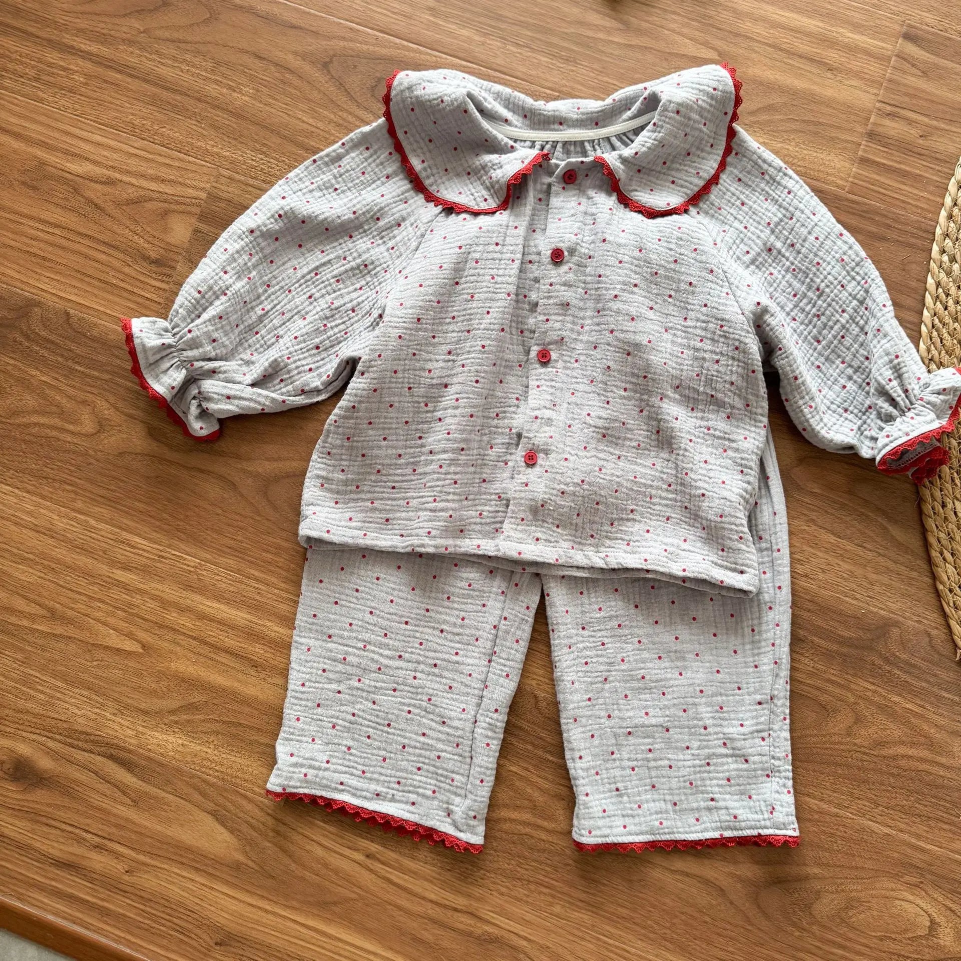 Two-Piece Set Kids Printed Pajamas