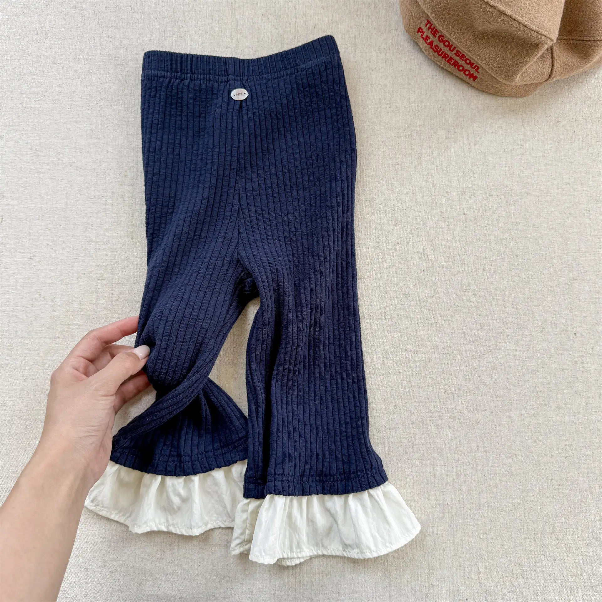 Kids Ruffle Flared Pants