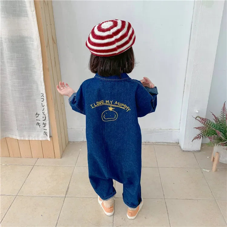 Denim Kids Jumpsuit