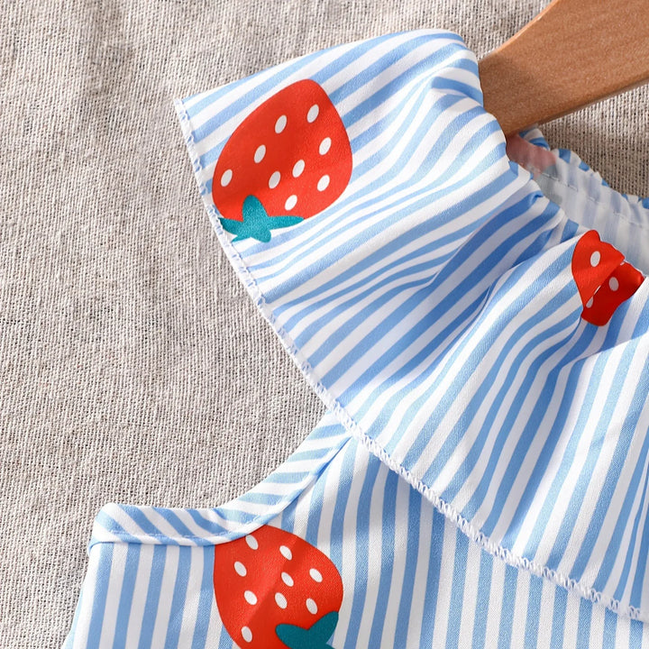 Strawberry Print Princess Outfit