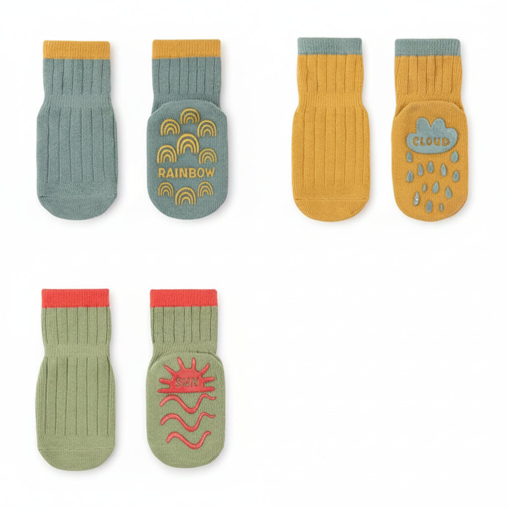 Cotton Non Slip Baby Socks
