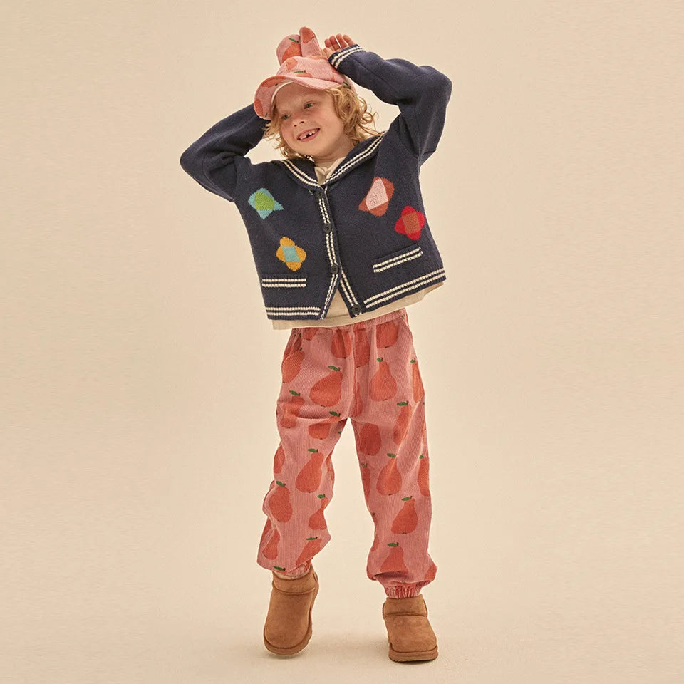 Kids Corduroy Jacket and Pants Set