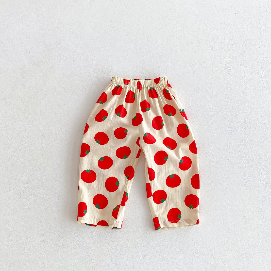 Kids Full Print Cartoon Trousers