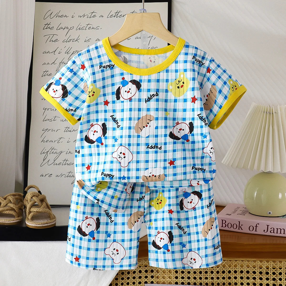 Toddler Summer Cotton Clothing Set