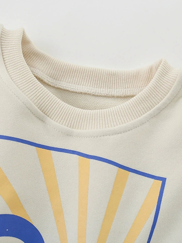 Cartoon Cotton Kids Sweatshirt