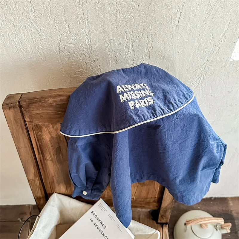 Kids Letter Print Shirt