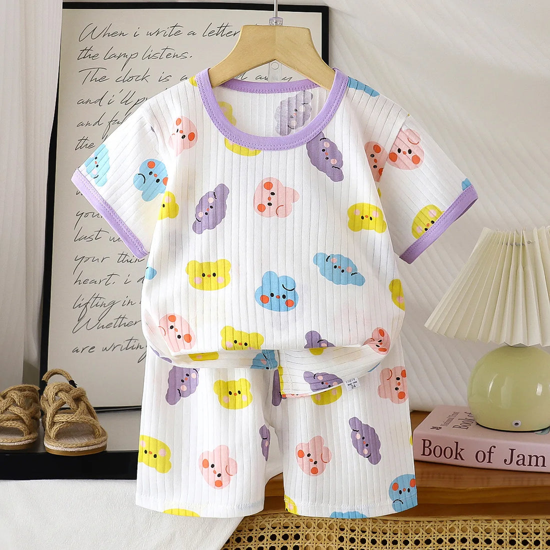 Toddler Summer Cotton Clothing Set