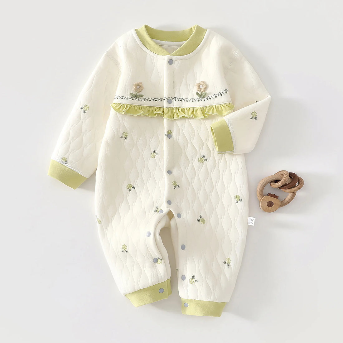 Kids Three-Layer Cotton Jumpsuit