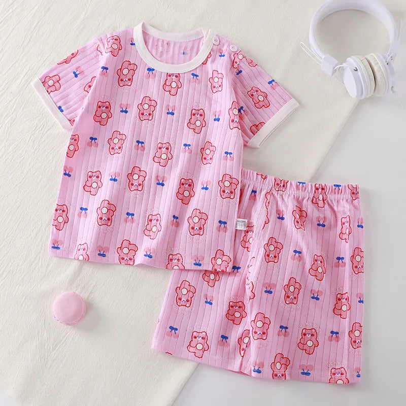 Toddler Summer Cotton Clothing Set