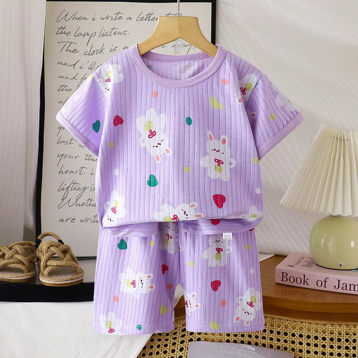 Toddler Summer Cotton Clothing Set