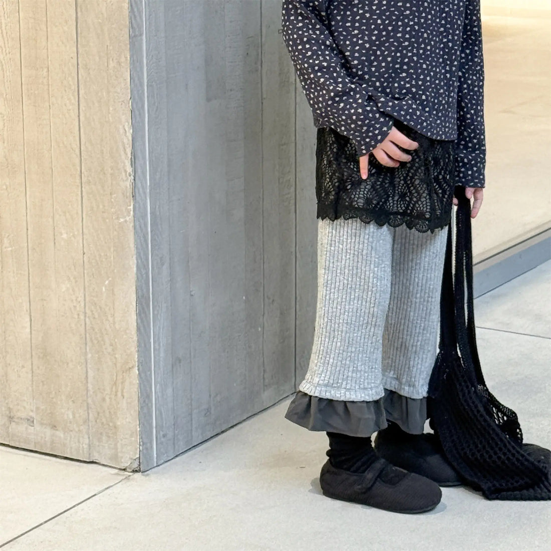 Kids Ruffle Flared Pants