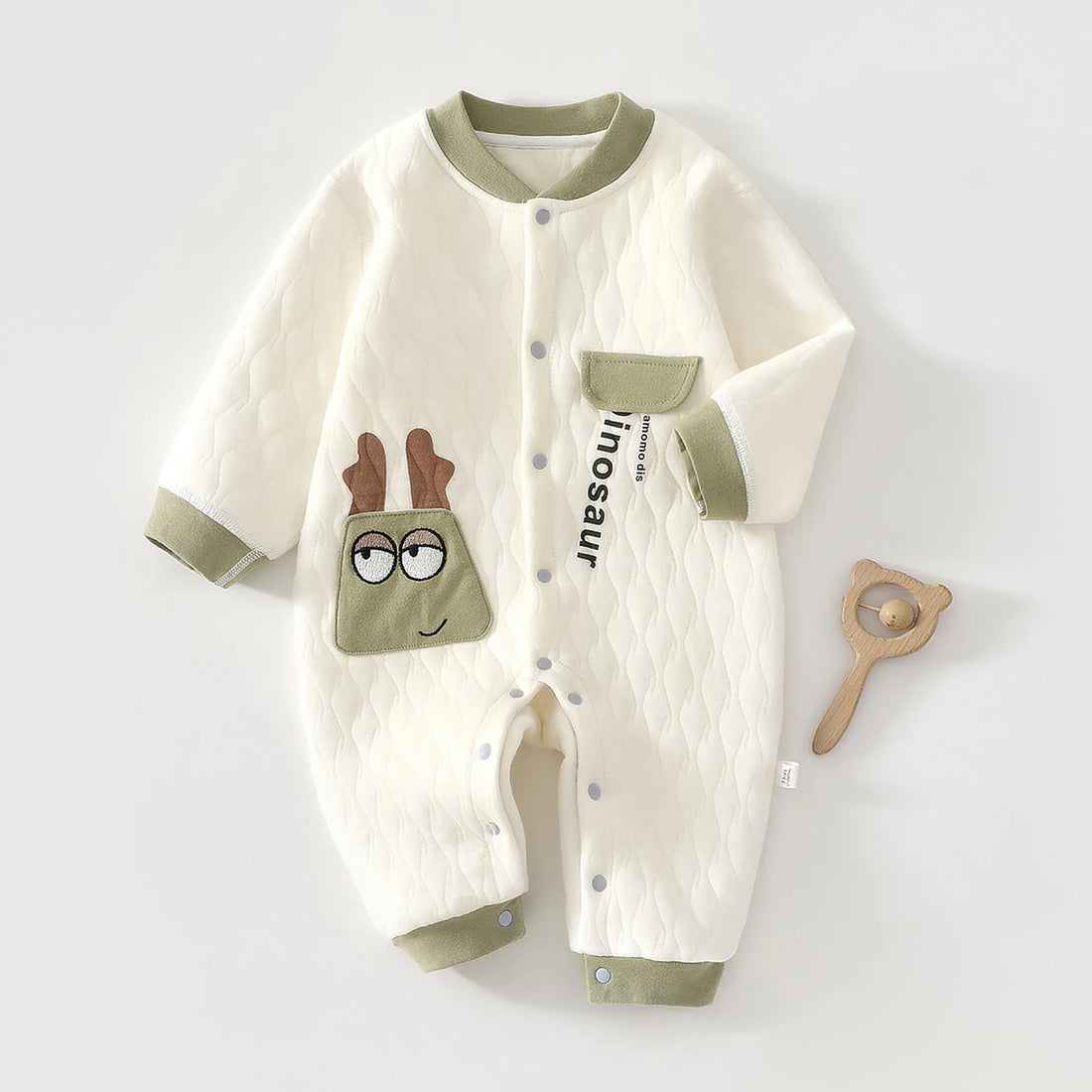 Kids Three-Layer Cotton Jumpsuit