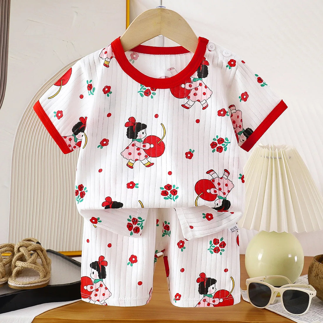 Toddler Summer Cotton Clothing Set