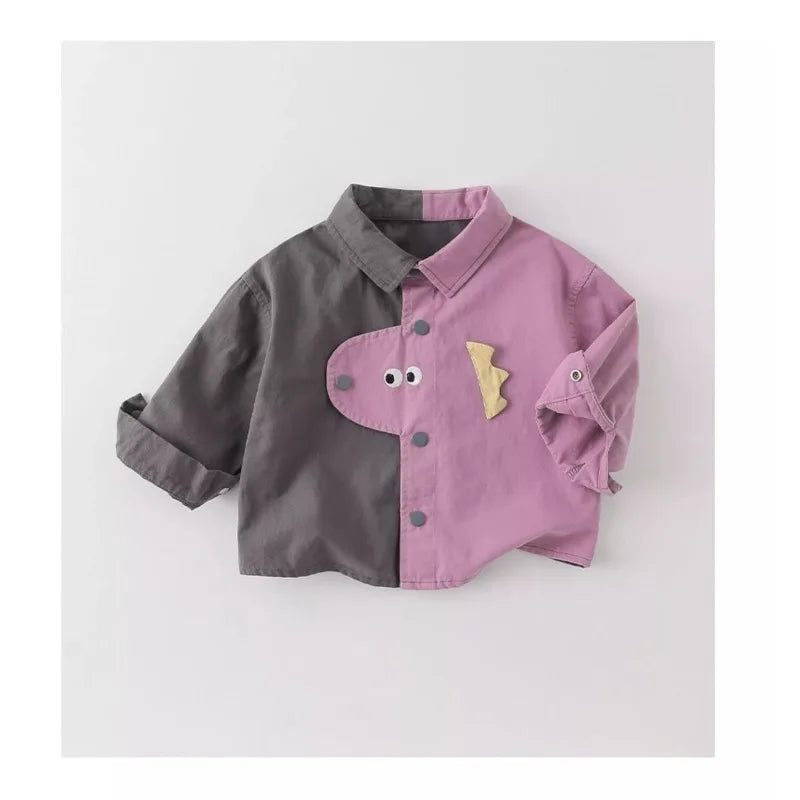 Color Block Boys Shirt