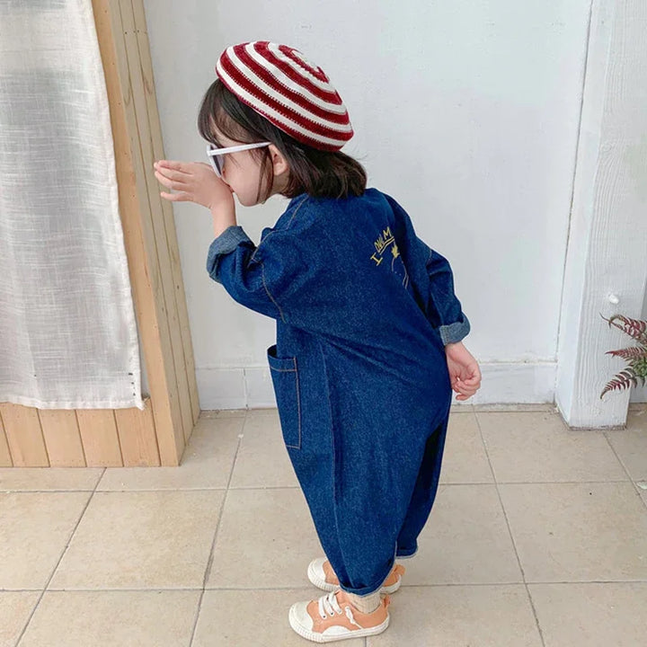 Denim Kids Jumpsuit