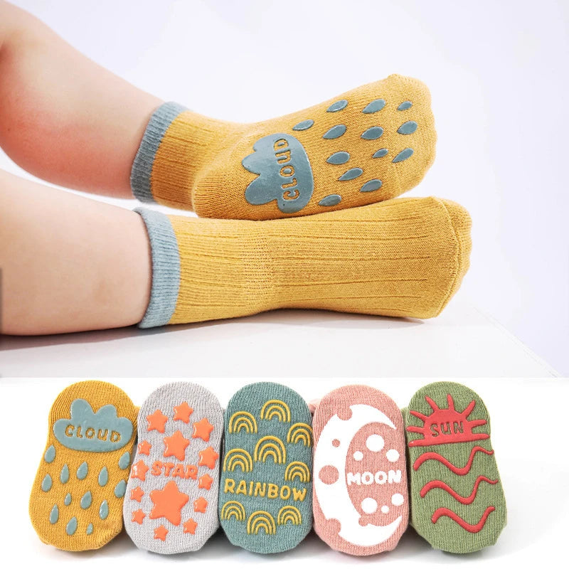 Cotton Non Slip Baby Socks