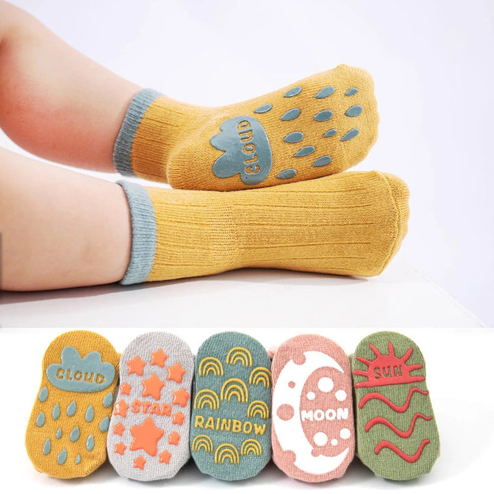 Cotton Non Slip Baby Socks