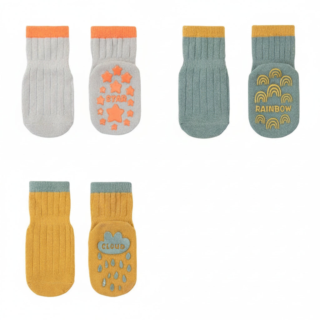 Cotton Non Slip Baby Socks