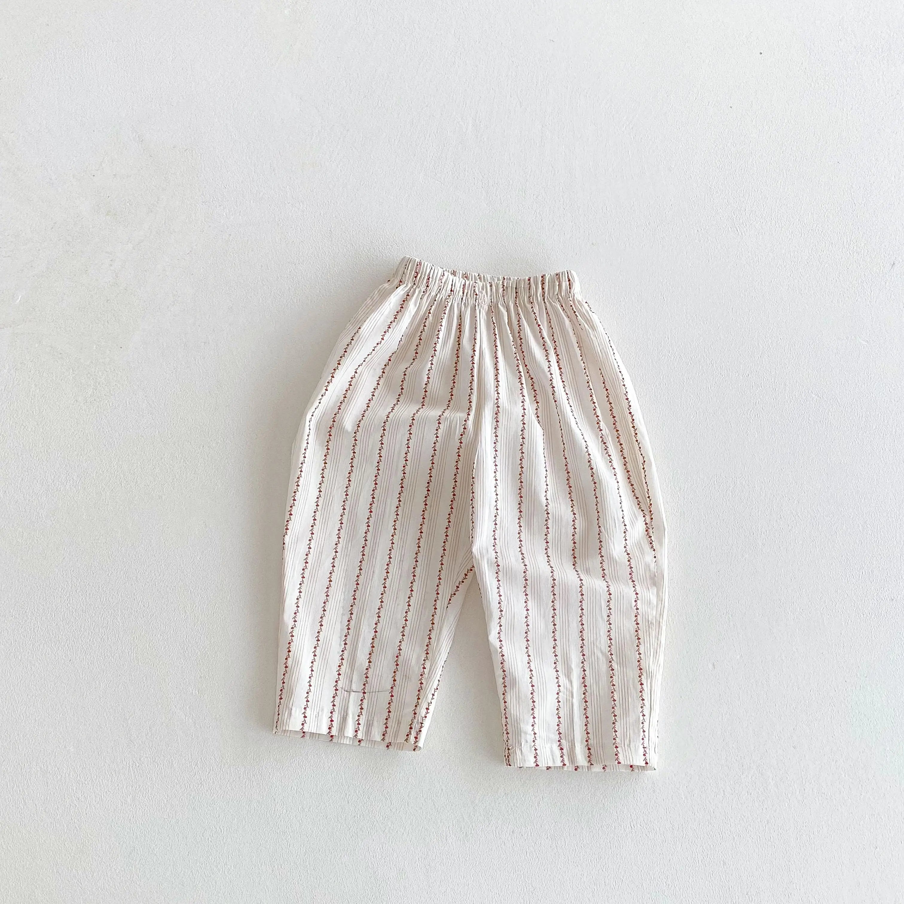 Kids Full Print Cartoon Trousers