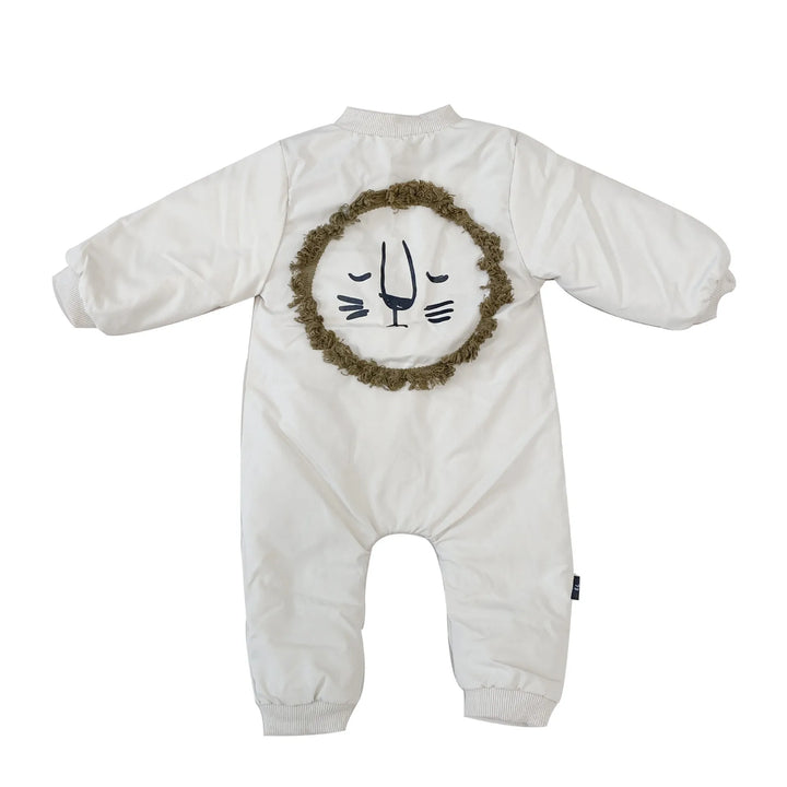 Kids Thick Cotton Winter Jumpsuit