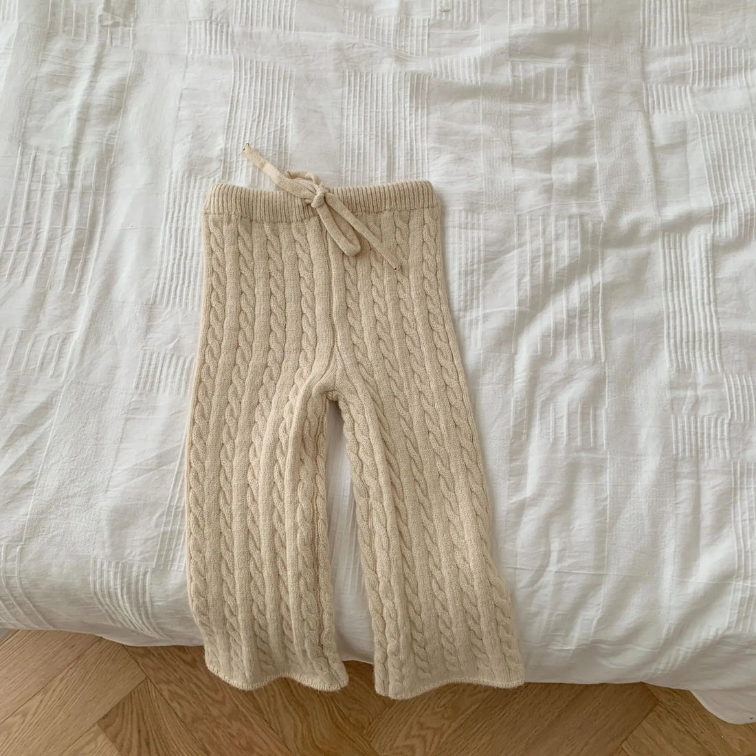 Two-Piece Set Kids Knit Sweater and Pants