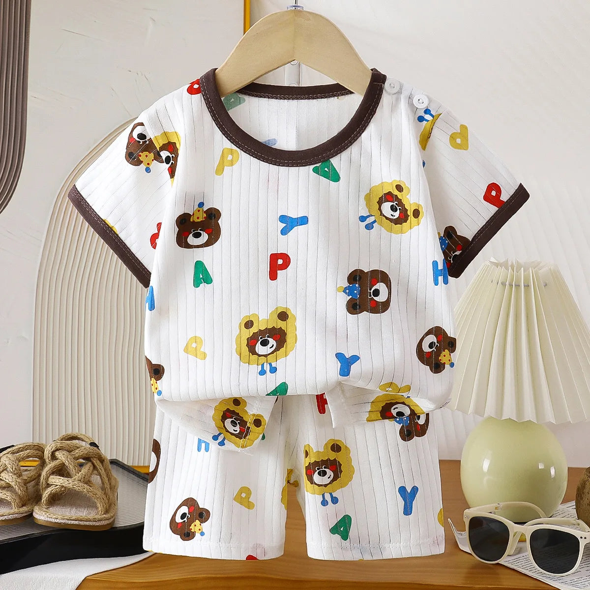 Toddler Summer Cotton Clothing Set