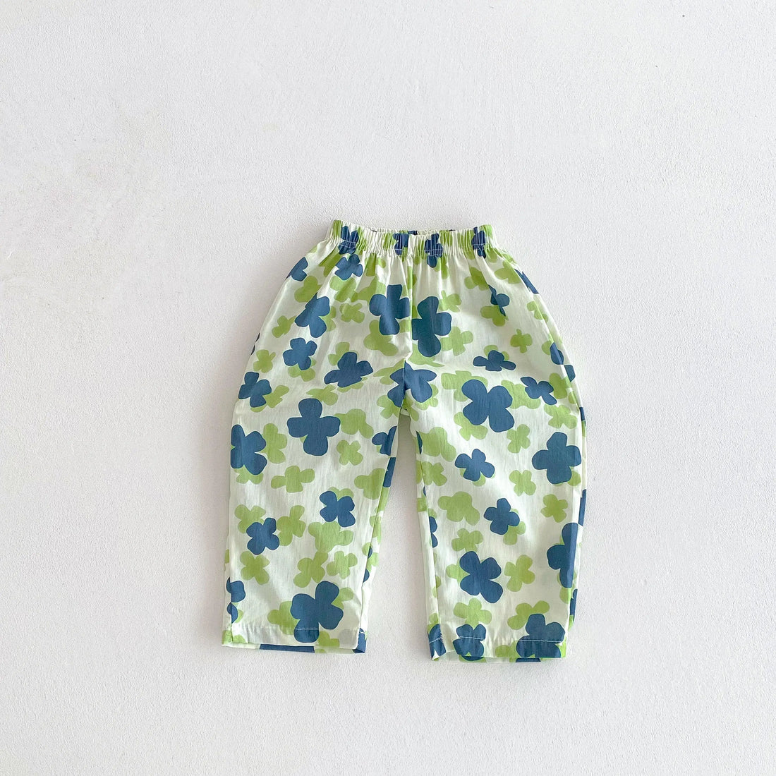 Kids Full Print Cartoon Trousers
