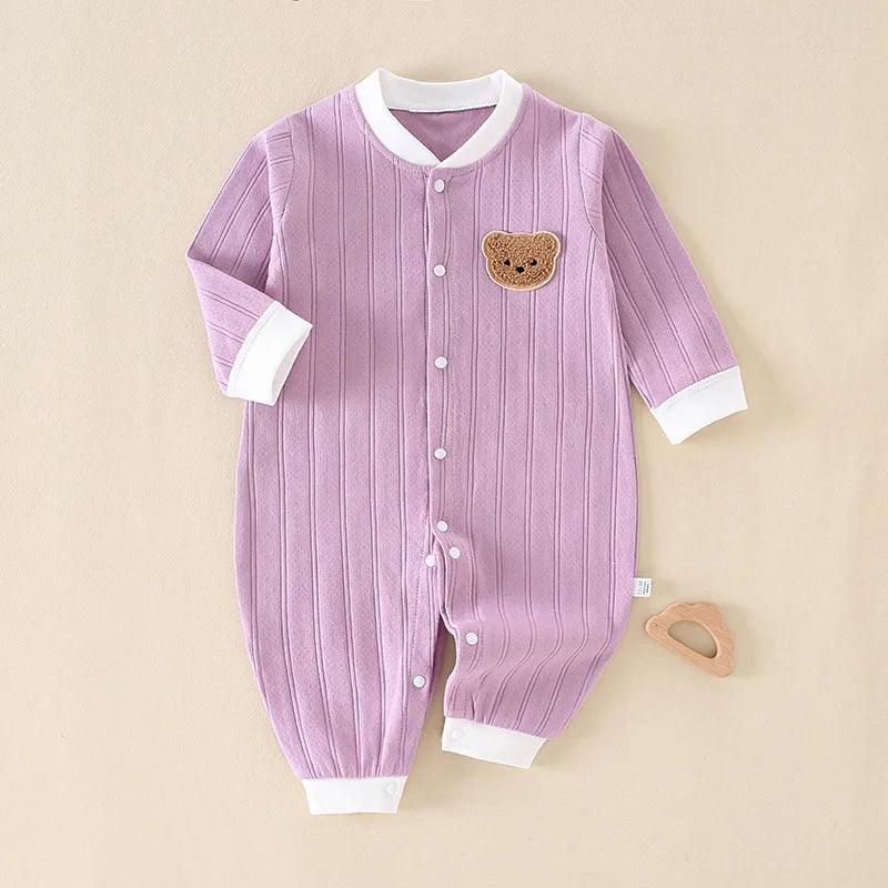 Soft Cotton Newborn Jumpsuit