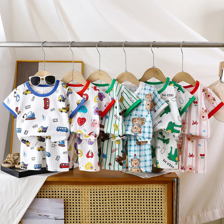 Toddler Summer Cotton Clothing Set