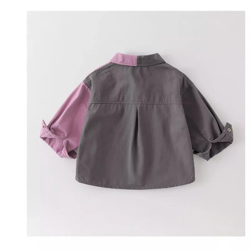 Color Block Boys Shirt