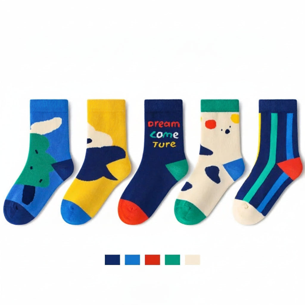 Multi Colored Socks Sets for Childeren