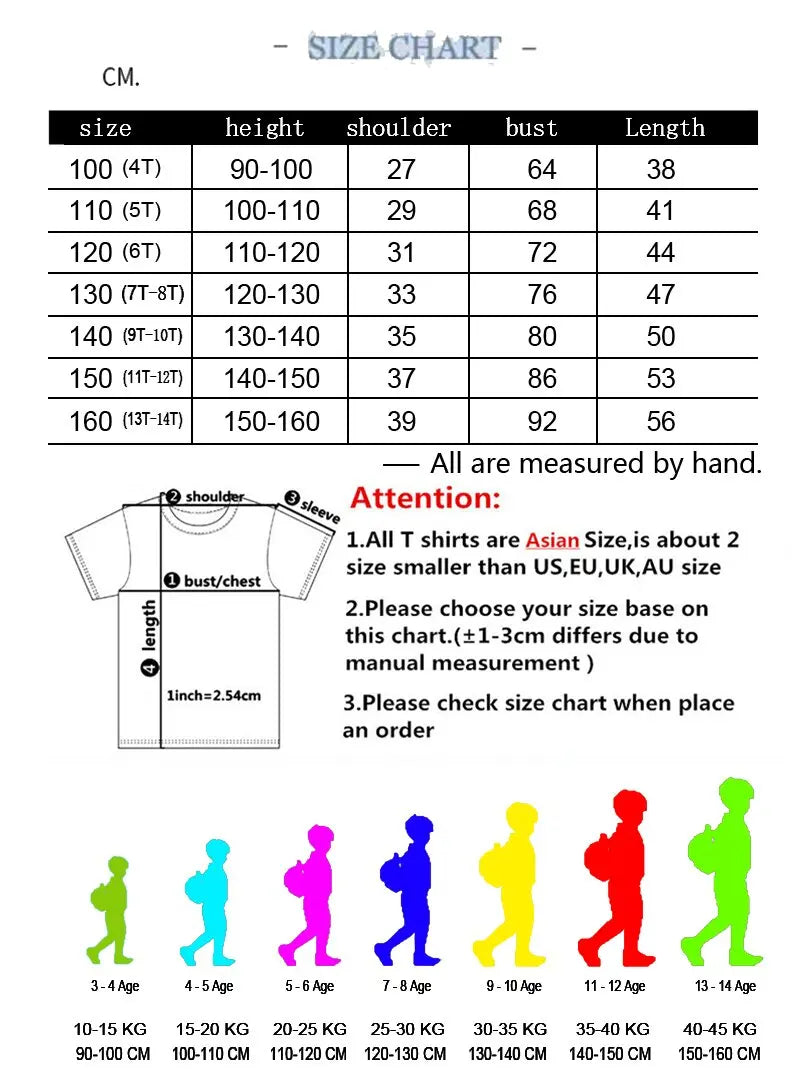 Tomato Stripe Cotton Kids T-Shirt