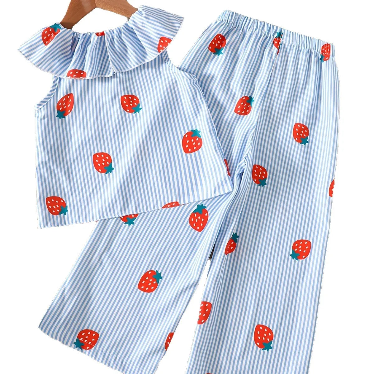Strawberry Print Princess Outfit