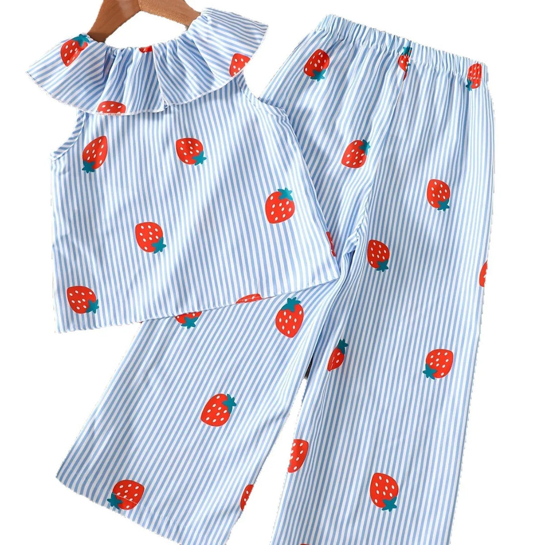 Strawberry Print Princess Outfit