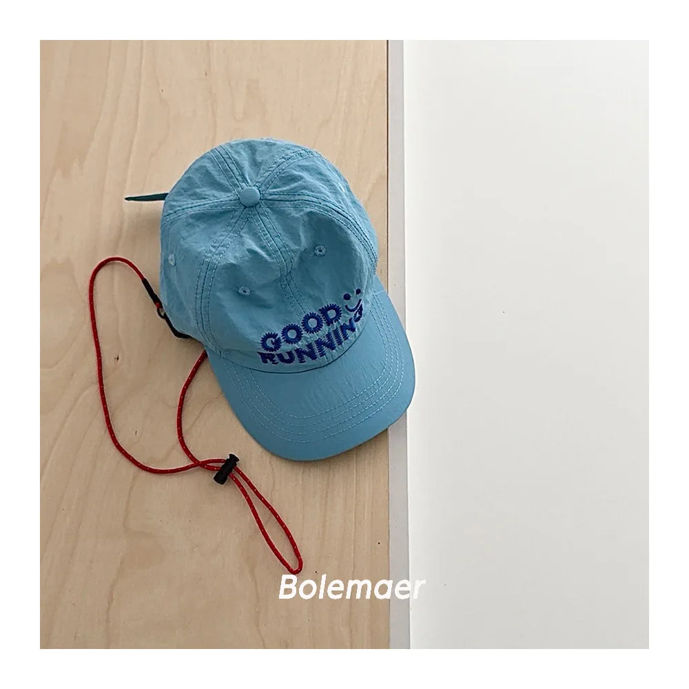 Kids Letter Embroidery Baseball Cap