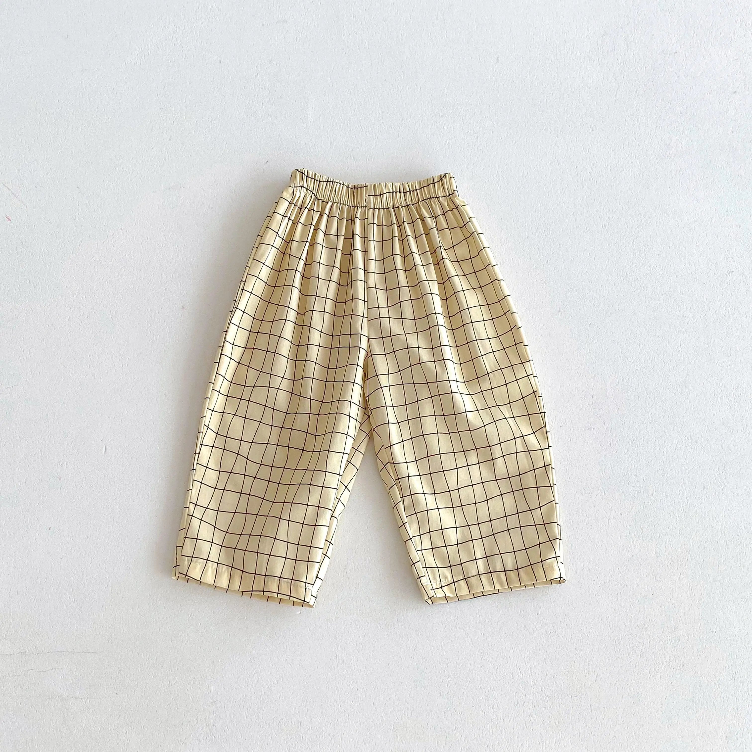Kids Full Print Cartoon Trousers