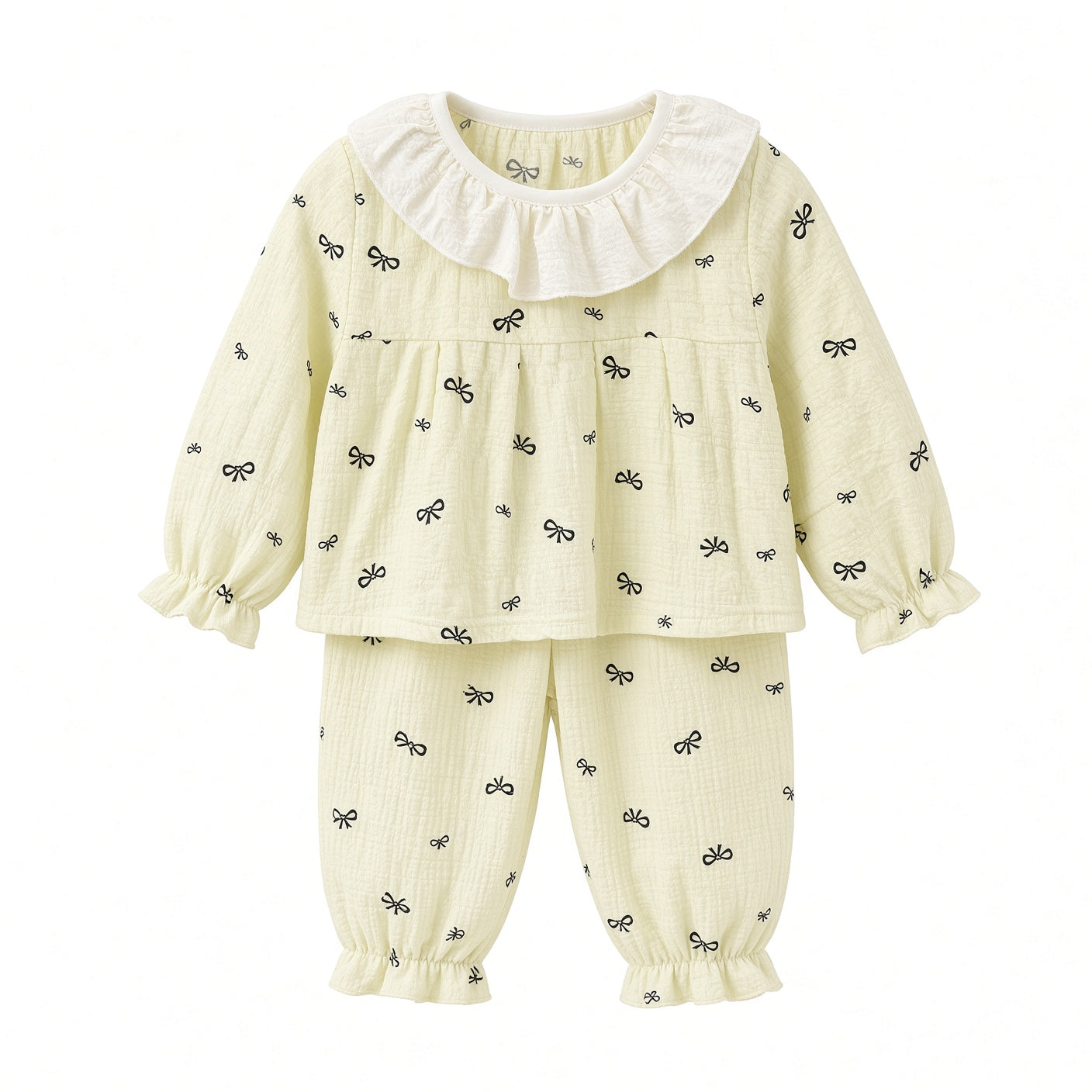 Two-Piece Set Floral Top and Pants