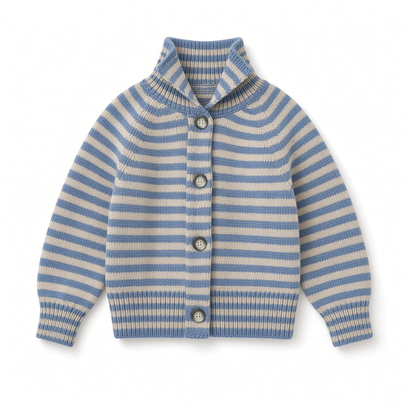 Kids Striped Cardigan Sweater