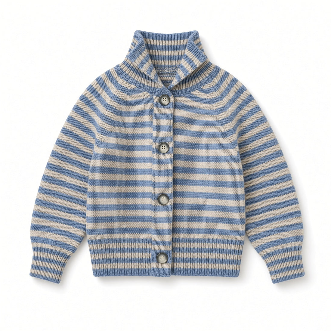 Kids Striped Cardigan Sweater