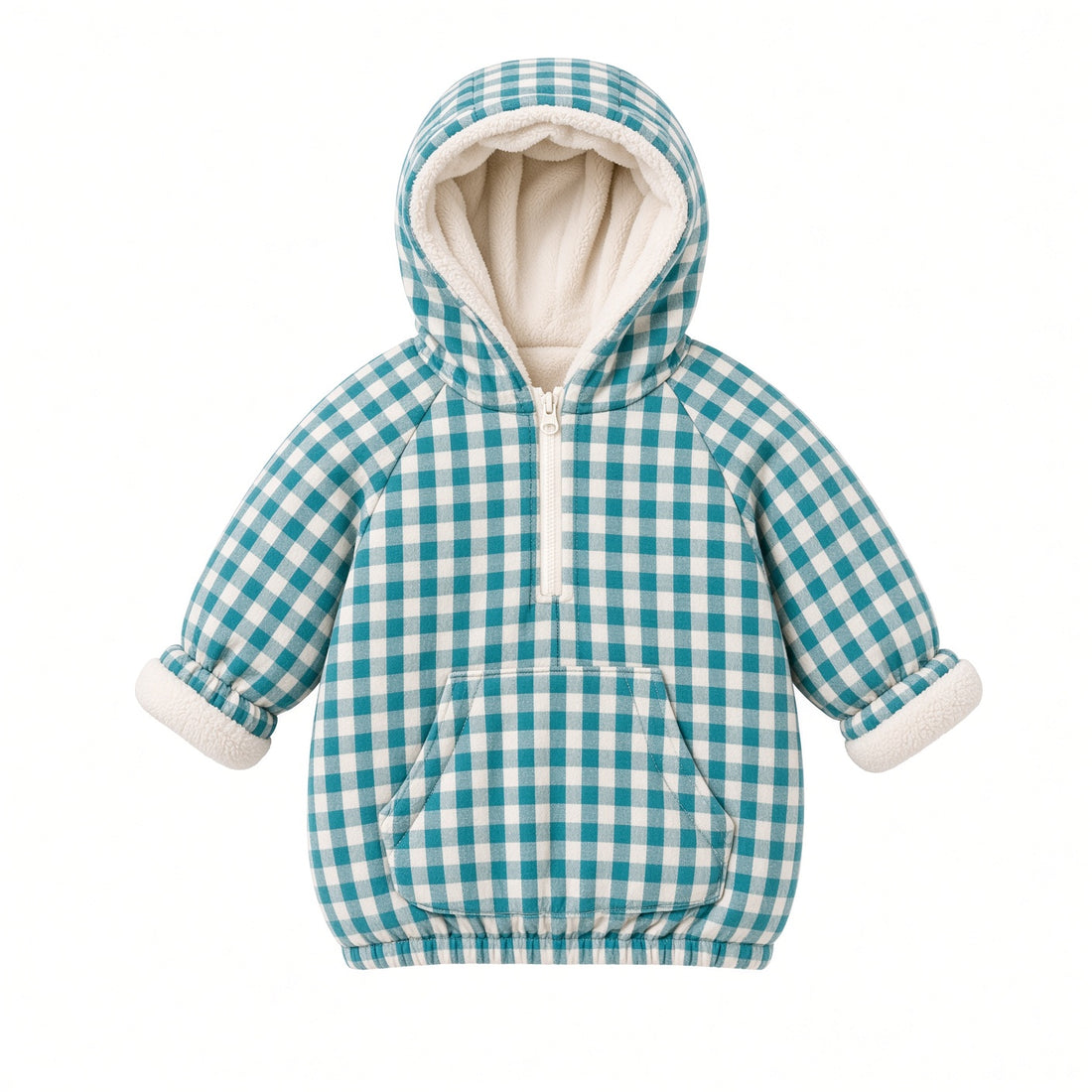 Kids Plaid Winter Cotton Jacket