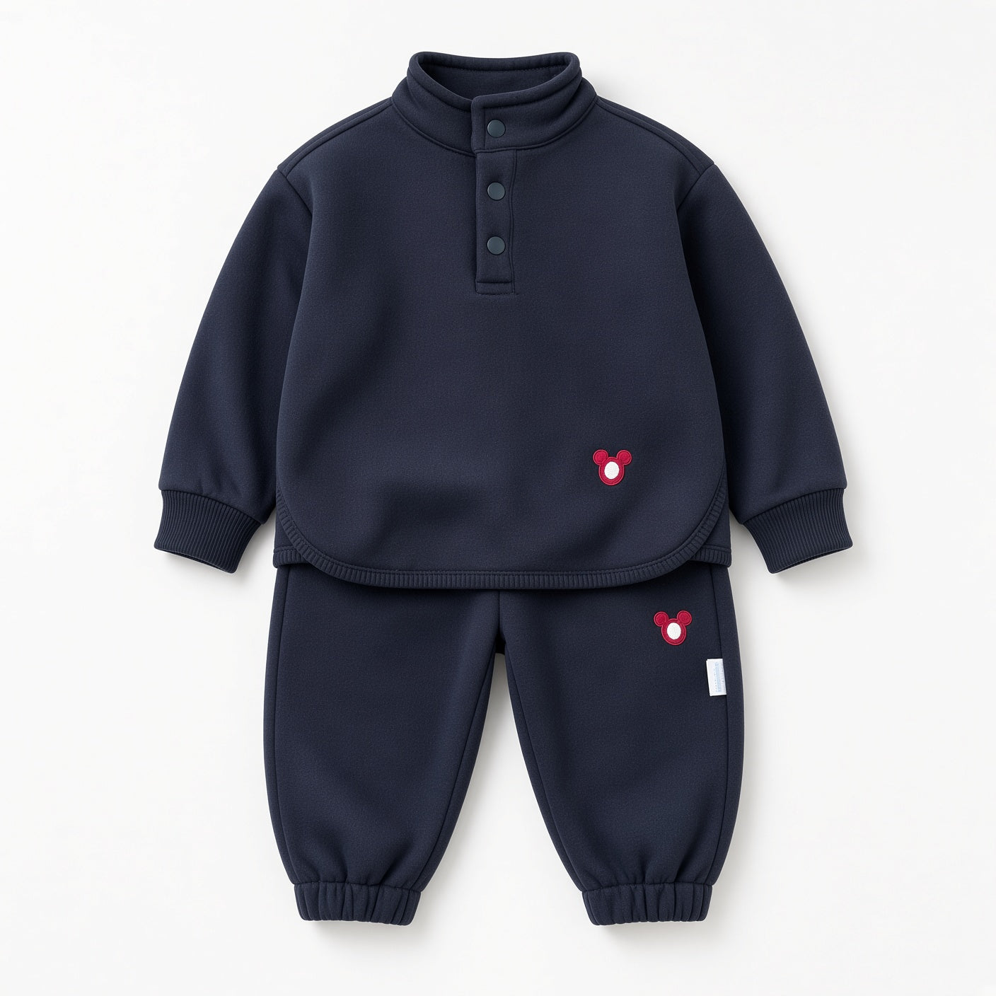 Two-Piece Set Kids Plush Sweater and Pants
